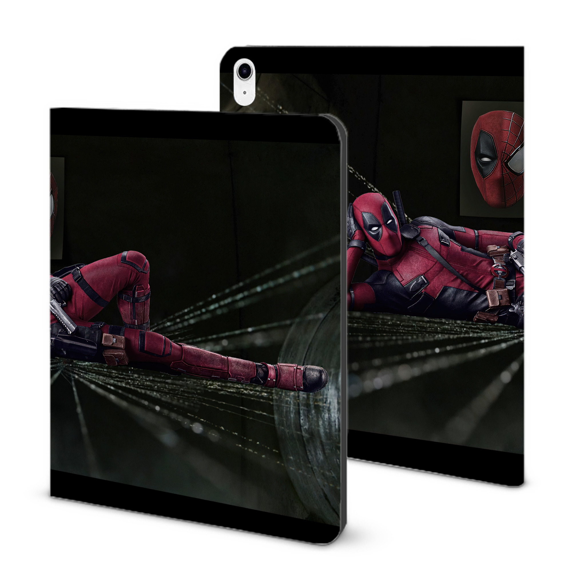 （画像用） アベンジャーズ The Avengers IPad ケース ブック型 PUレザー TPU 耐衝撃 軽量 薄型 ペン収納なし 全面保護 IPad 各モデル対応